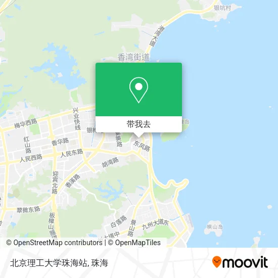 北京理工大学珠海站地图