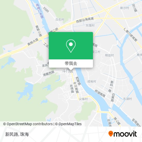 新民路地图