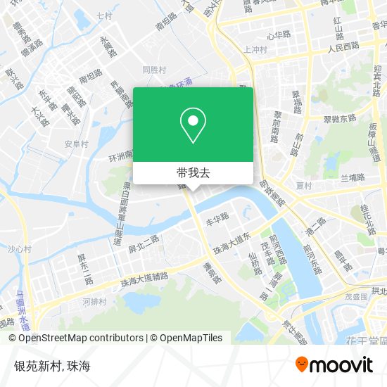 银苑新村地图