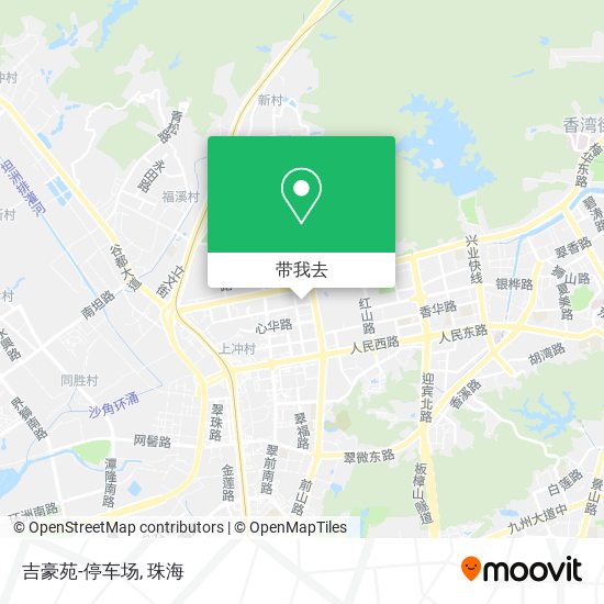 吉豪苑-停车场地图