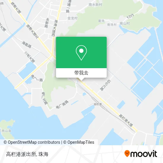 高栏港派出所地图
