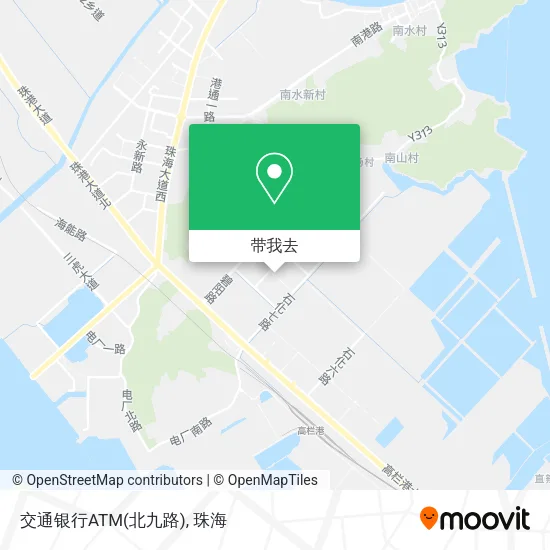 交通银行ATM(北九路)地图