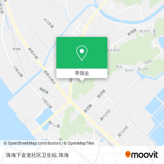 珠海下金龙社区卫生站地图