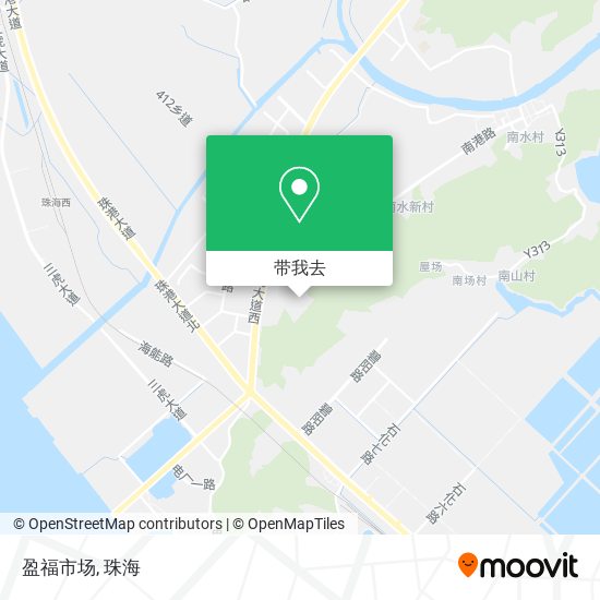 盈福市场地图
