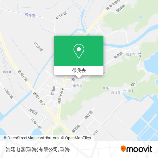 浩廷电器(珠海)有限公司地图