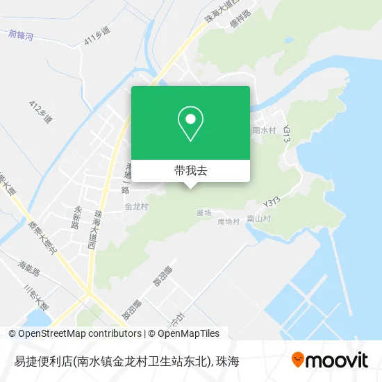 易捷便利店(南水镇金龙村卫生站东北)地图