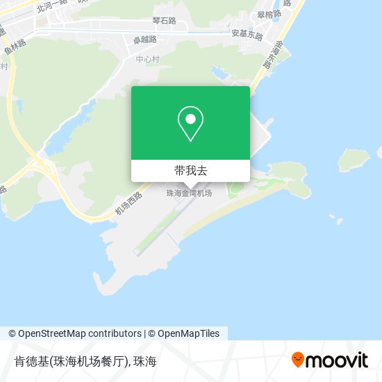 肯德基(珠海机场餐厅)地图