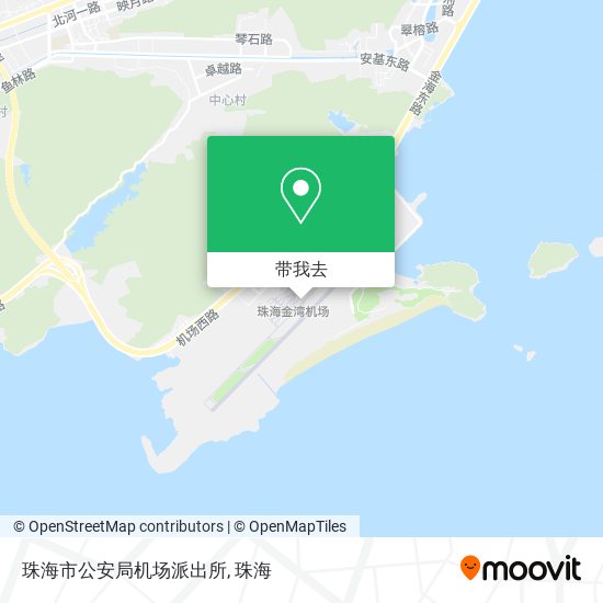 珠海市公安局机场派出所地图
