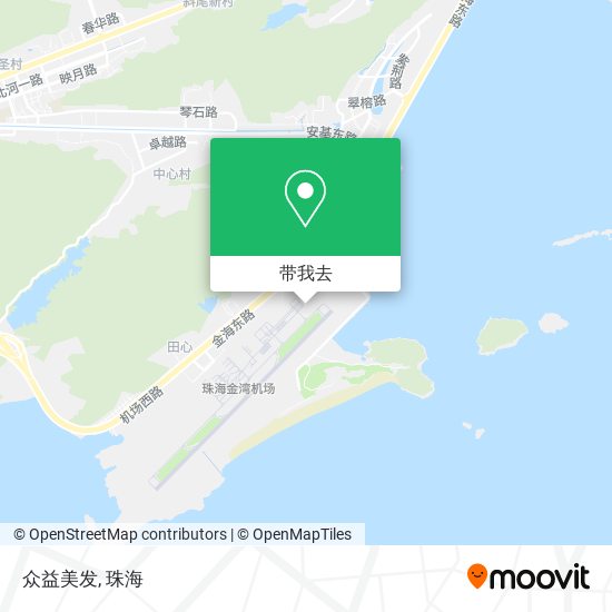 众益美发地图