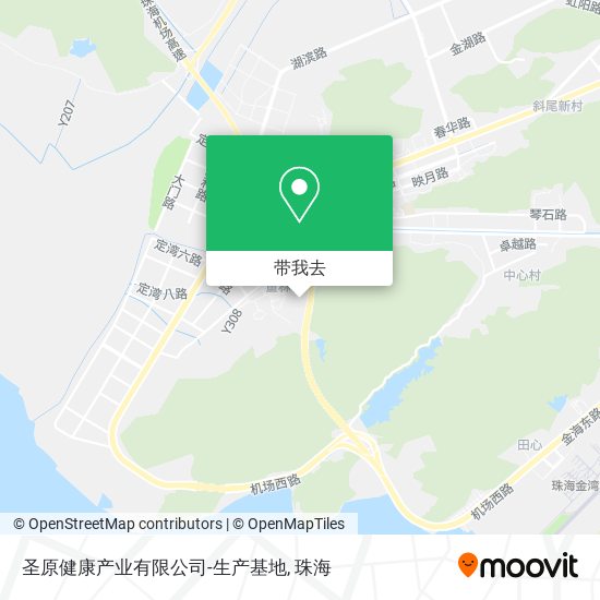 圣原健康产业有限公司-生产基地地图