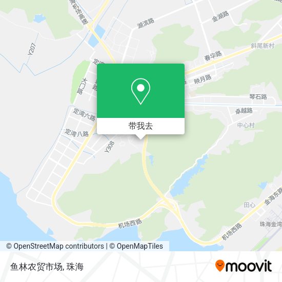 鱼林农贸市场地图