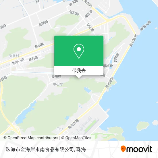 珠海市金海岸永南食品有限公司地图