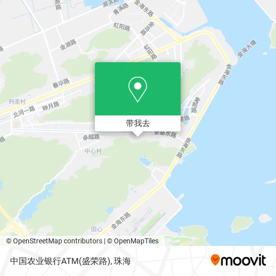 中国农业银行ATM(盛荣路)地图