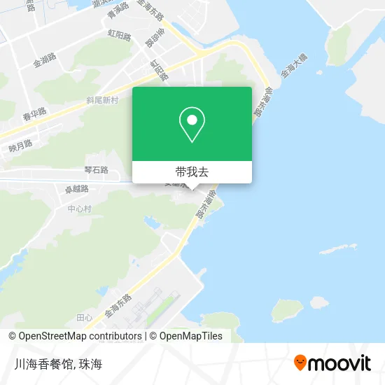 川海香餐馆地图