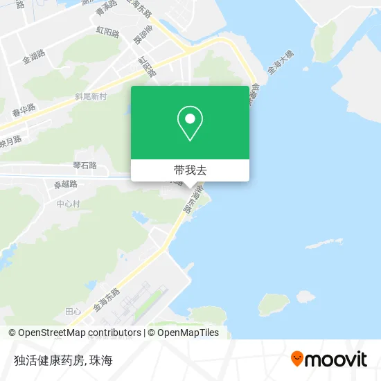 独活健康药房地图