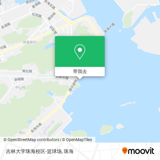 吉林大学珠海校区-篮球场地图