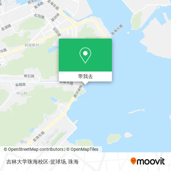 吉林大学珠海校区-篮球场地图