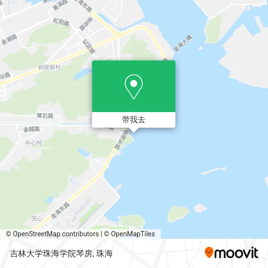 吉林大学珠海学院琴房地图
