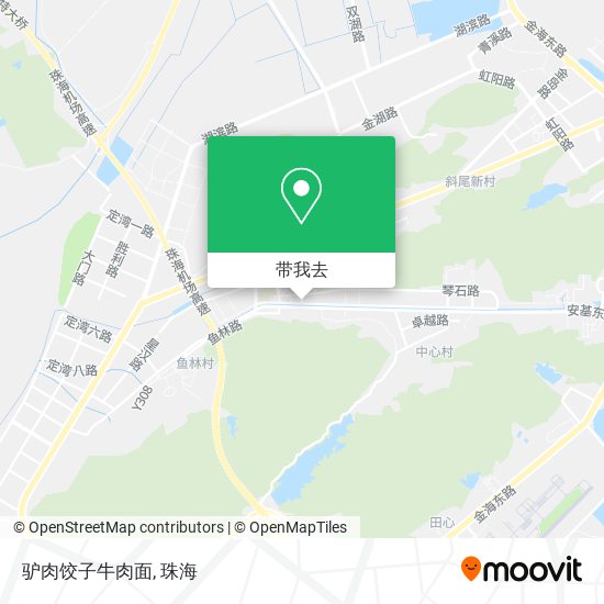 驴肉饺子牛肉面地图