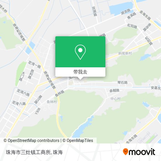 珠海市三灶镇工商所地图