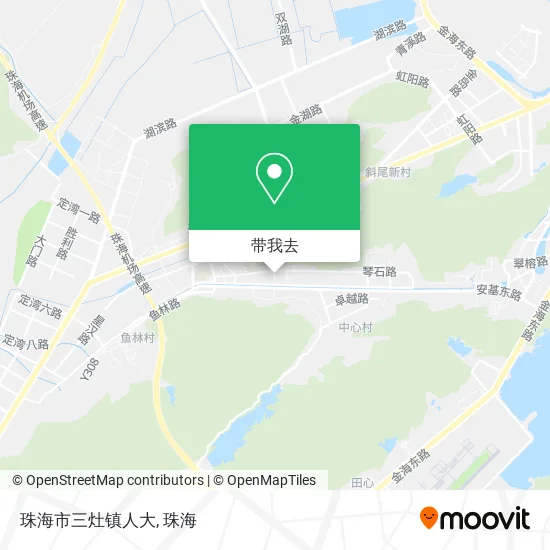 珠海市三灶镇人大地图