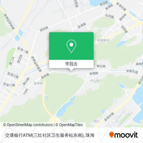 交通银行ATM(三灶社区卫生服务站东南)地图