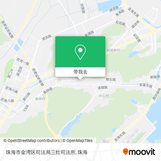 珠海市金湾区司法局三灶司法所地图
