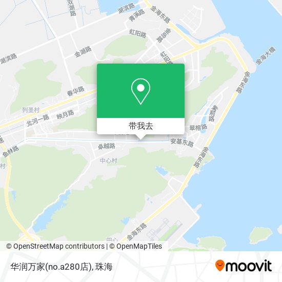 华润万家(no.a280店)地图