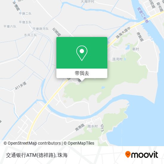 交通银行ATM(德祥路)地图