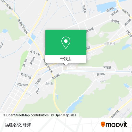 福建名饺地图