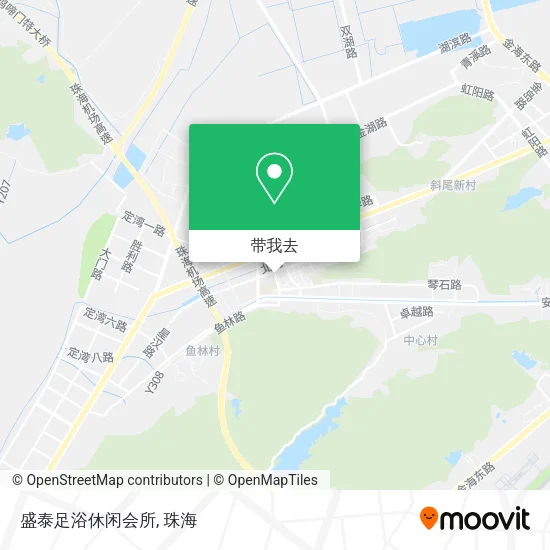 盛泰足浴休闲会所地图