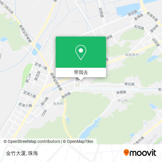 金竹大厦地图