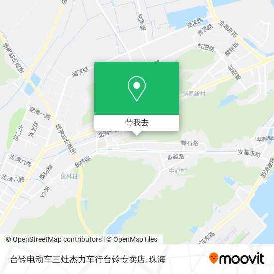 台铃电动车三灶杰力车行台铃专卖店地图