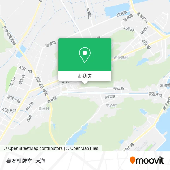 嘉友棋牌室地图