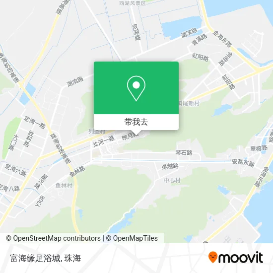 富海缘足浴城地图