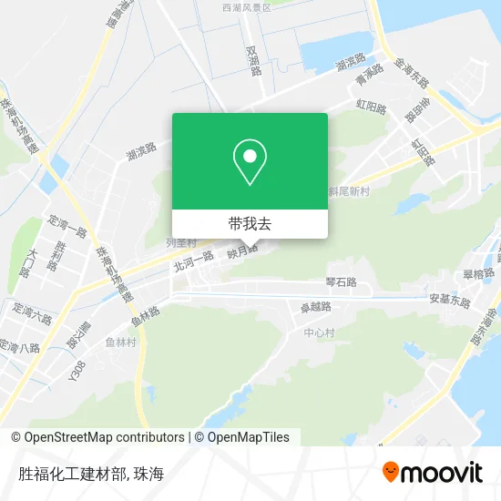 胜福化工建材部地图