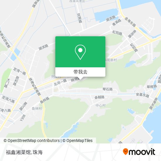 福鑫湘菜馆地图