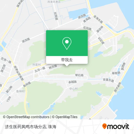 济生医药凤鸣市场分店地图