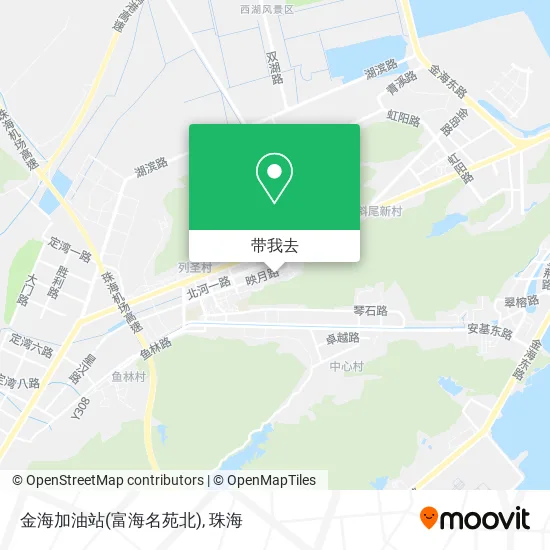 金海加油站(富海名苑北)地图