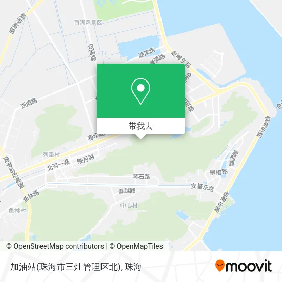 加油站(珠海市三灶管理区北)地图