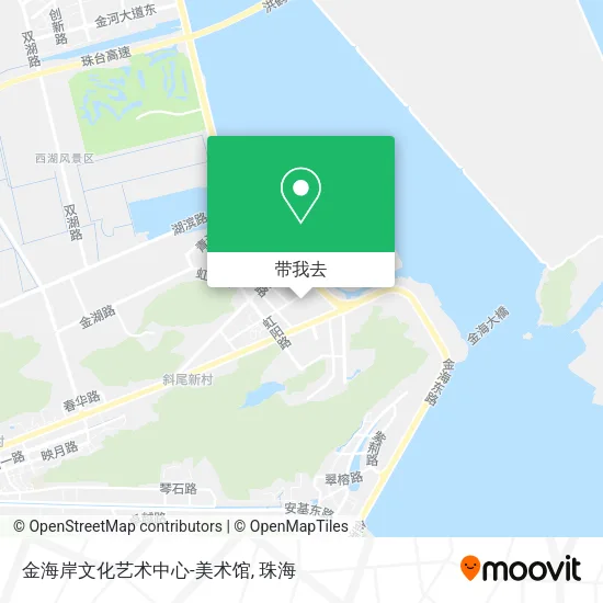 金海岸文化艺术中心-美术馆地图