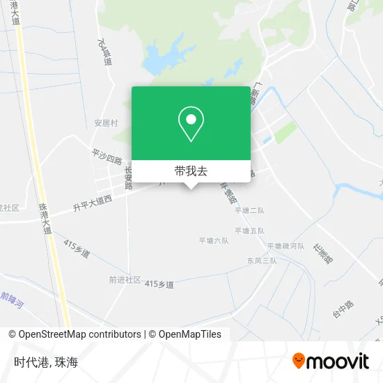 时代港地图