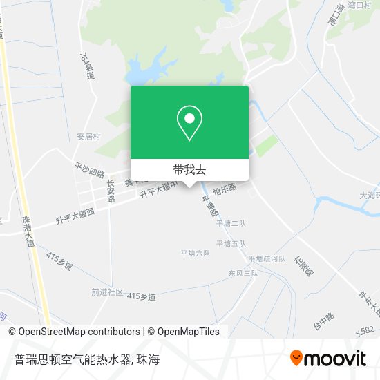 普瑞思顿空气能热水器地图
