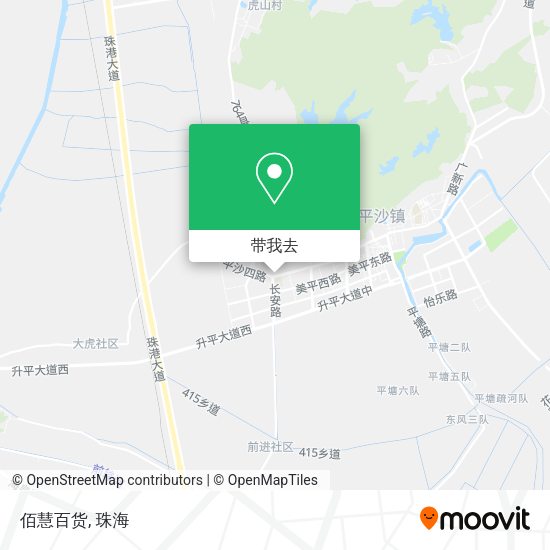 佰慧百货地图