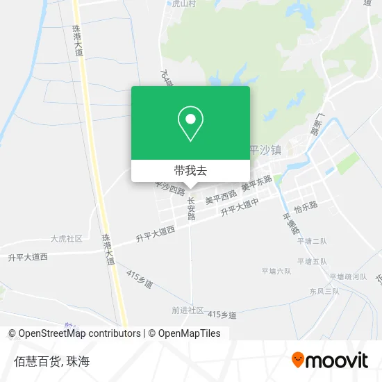 佰慧百货地图