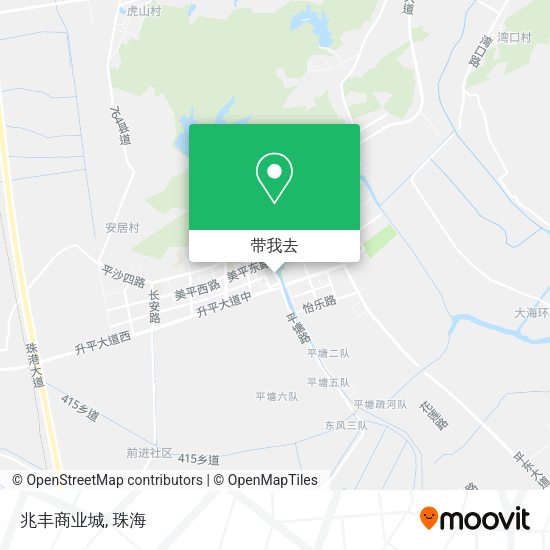 兆丰商业城地图