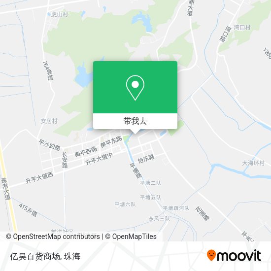 亿昊百货商场地图