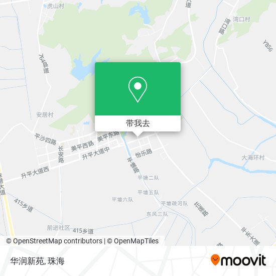 华润新苑地图
