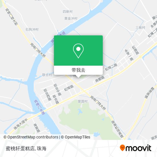 蜜桃轩蛋糕店地图