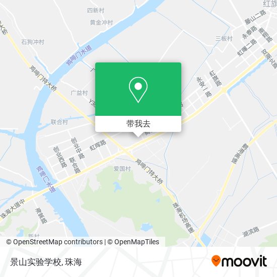 景山实验学校地图
